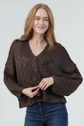 Cocoa Dolman Cardigan