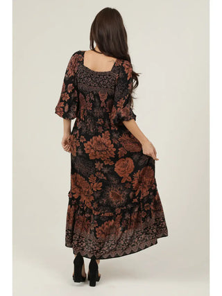 Nightfall Petals Dress