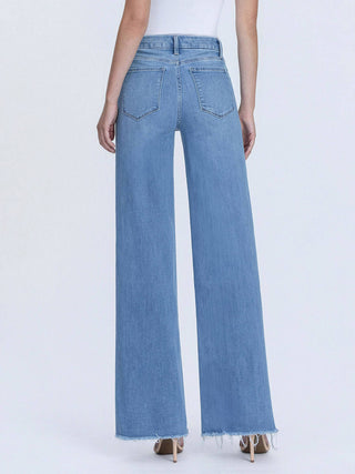 Free High Rise Wide Leg Jeans