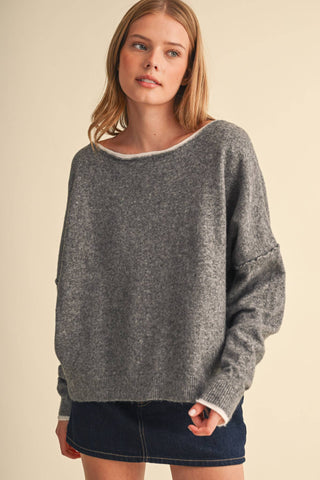 Cider Season Boat Neck Sweater