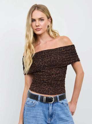 Wild Side Ruched Top