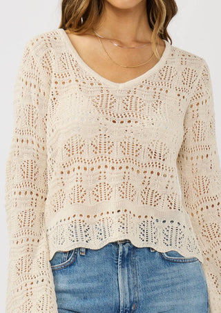 Warm Breeze Crochet Sweater