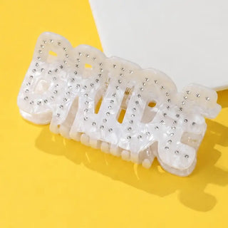 Bride Claw Clip