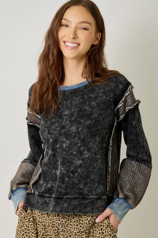 Midnight Denim Pullover