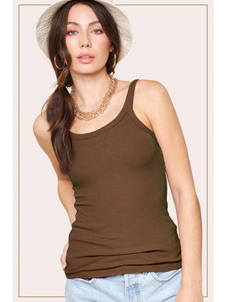 Basic Ribbed Tank Top