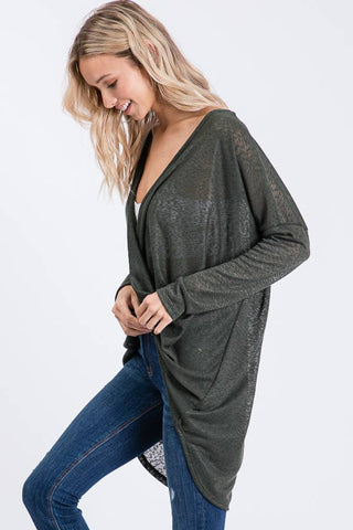 Becca Twist Front Top