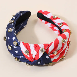 American Flag Headband