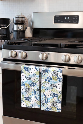 Blue Meadows Tea Towels