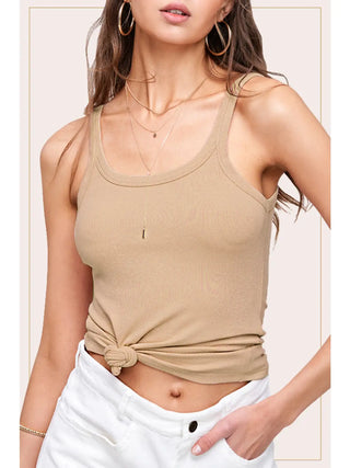 Basic Ribbed Tank Top