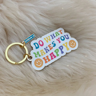 Happy Bag Charm Keychain
