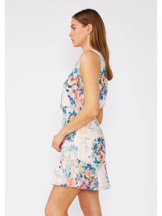 Soft Bloom Mini Dress