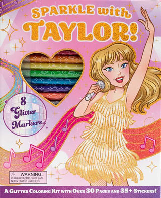 TS Glitter Coloring Book