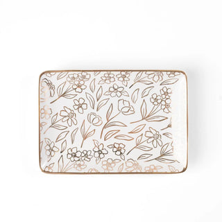 Dainty Flower Trinket Dish