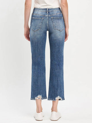 Prominent High Rise Ankle Jeans