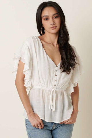 Free Spirit Flutter Top