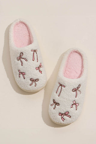 Whimsy Bow Slippers