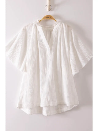 Breezy Days Gauze Top