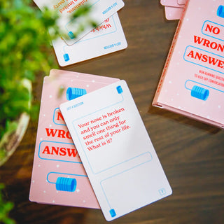 No Wrong Answers Card Game