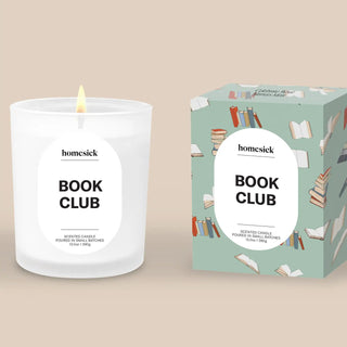 Book Club Candle