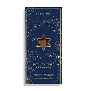 Hanukah Potato Crisp Chocolate Bar