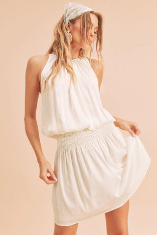 White Smocked Dress