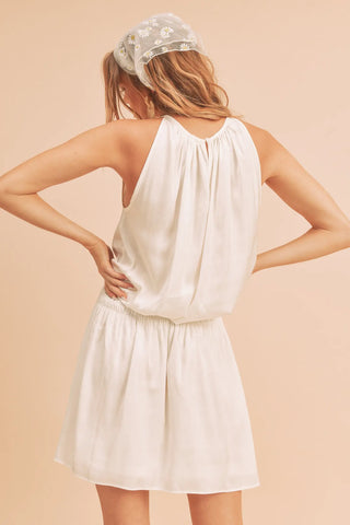 White Smocked Dress
