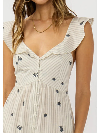 Coastal Stripe Maxi Dress