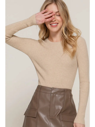 Stella Rib Fitted Sweater