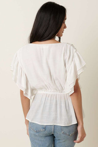 Free Spirit Flutter Top