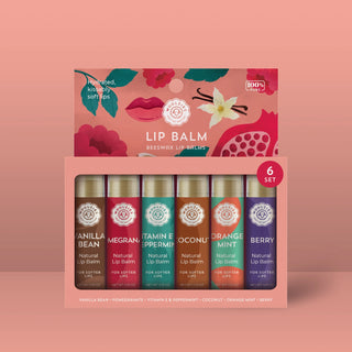 Multi Pack Of 6 Lip Balm