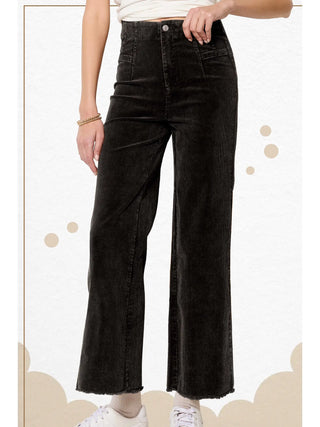 Corduroy Wide Leg Pants