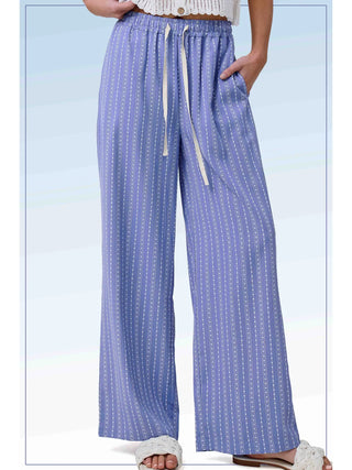 Blue Vacation Mode Pants