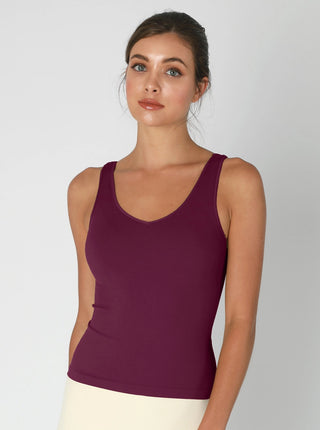 Reversible Ribbed Tank Top