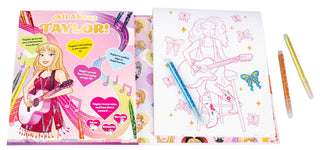 TS Glitter Coloring Book