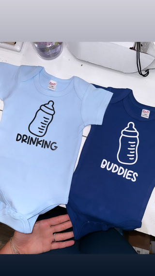 Drinking Buddies Onesies