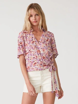 Peony Coast Wrap Top