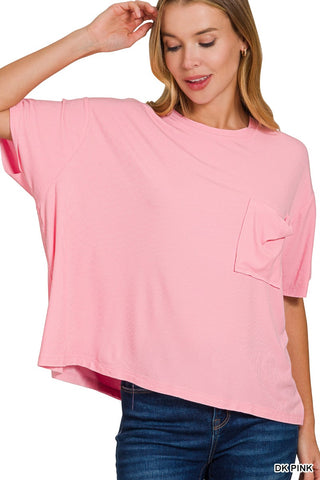 Sunny Slouchy Pocket Tee