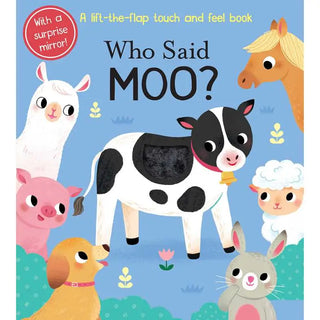 Who Said Moo Baby Book