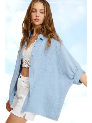 Montauk Mornings Button Down