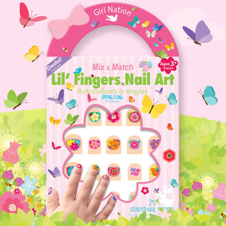 Spring Fling Nail Stickers