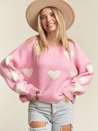 Sweetheart Cloud Sweater