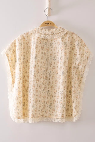 Sunday Morning Floral Top