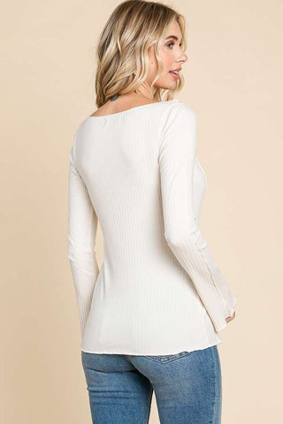 The Daily Essential Ribbed Top