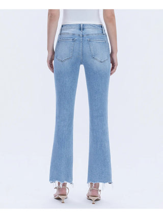 Stirringly High Rise Flare Jeans