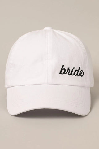 Embroidery Bride Hat