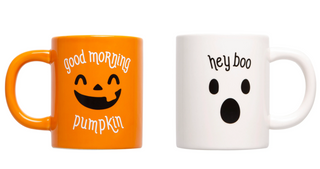 Pumpkin & Ghost Halloween Mugs