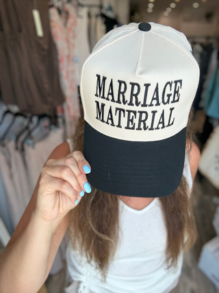 Marriage Material Baseball Cap