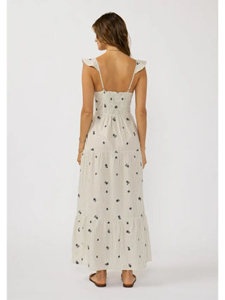 Coastal Stripe Maxi Dress