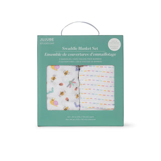 Love Bug Swaddle Blanket Set