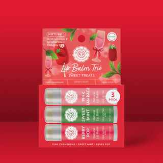 Sweet Treats Natural Shea Butter Lip Balms